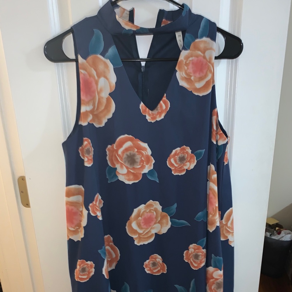 MTS Boutique dress with collar